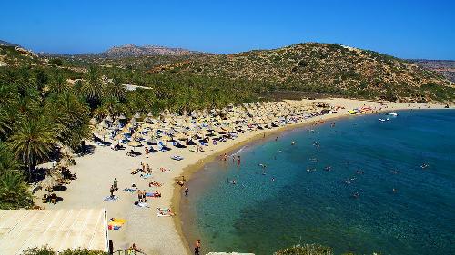 Plaja Vai Palm, Creta