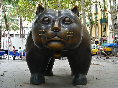 El Gat de Botero, Barcelona