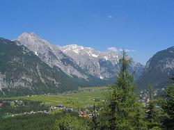 Statiunea montana Leutasch, Austria