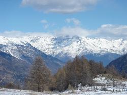 Statiunea montana Oulx, Italia