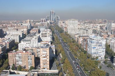 Paseo de la Castellana, Inima Financiara si Sportiva a Madridului