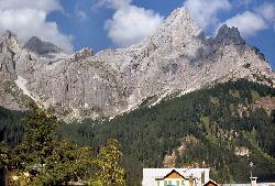 Statiunea montana Passo Rolle, Italia