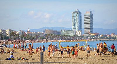 Plaja Sant Sebastia, Barcelona