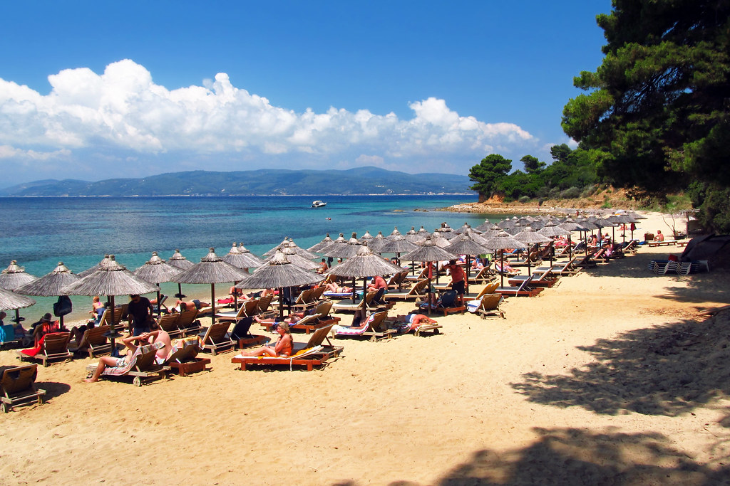 poze Plaja Agia Eleni Skiathos