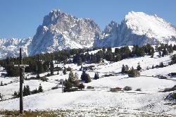 Statiunea montana Alpe di Siusi, Italia