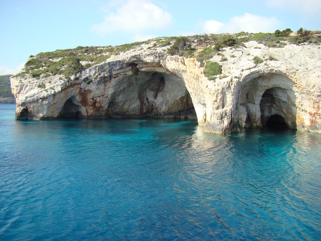 poze Blue Caves (Pesterile Albastre), Zakynthos