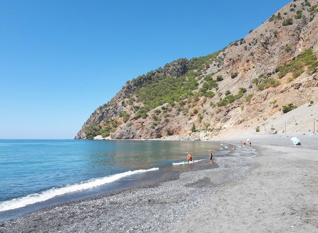 poze Plaja Agia Roumeli, Insula Creta