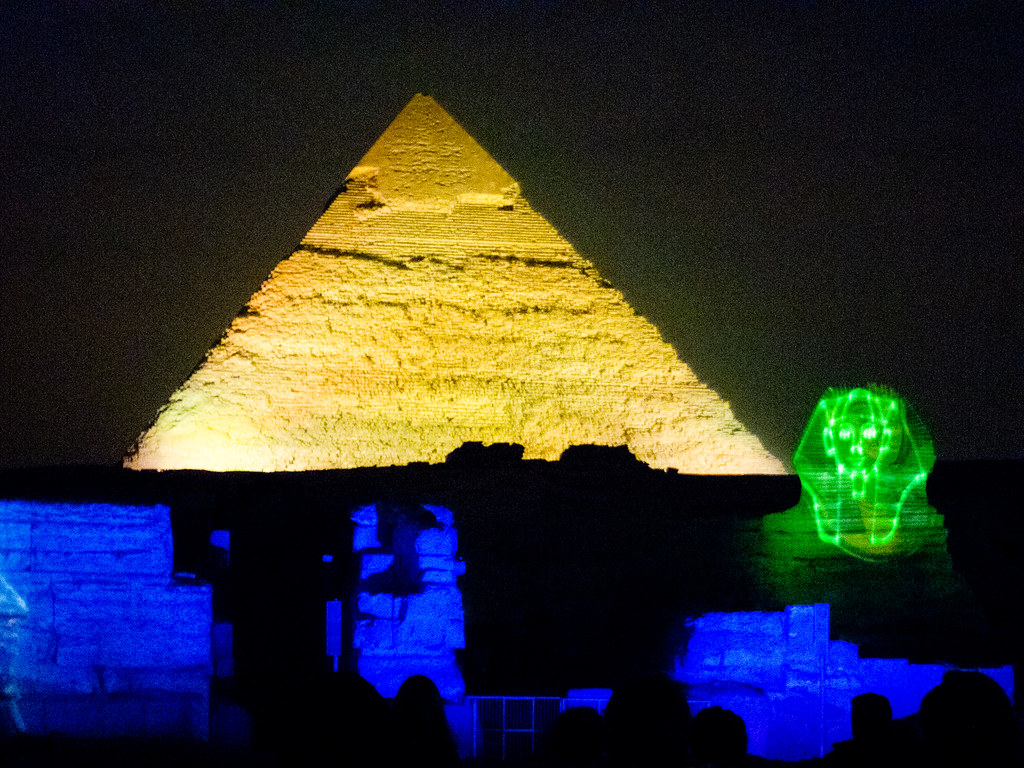 poze Spectacol de sunet si lumina la Giza