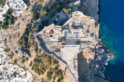 Acropola din Lindos, Insula Rodos