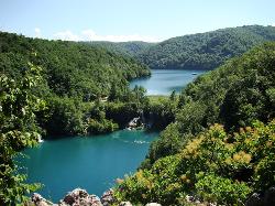 Parcul National Lacurile Plitvice, zona turistica in Croatia